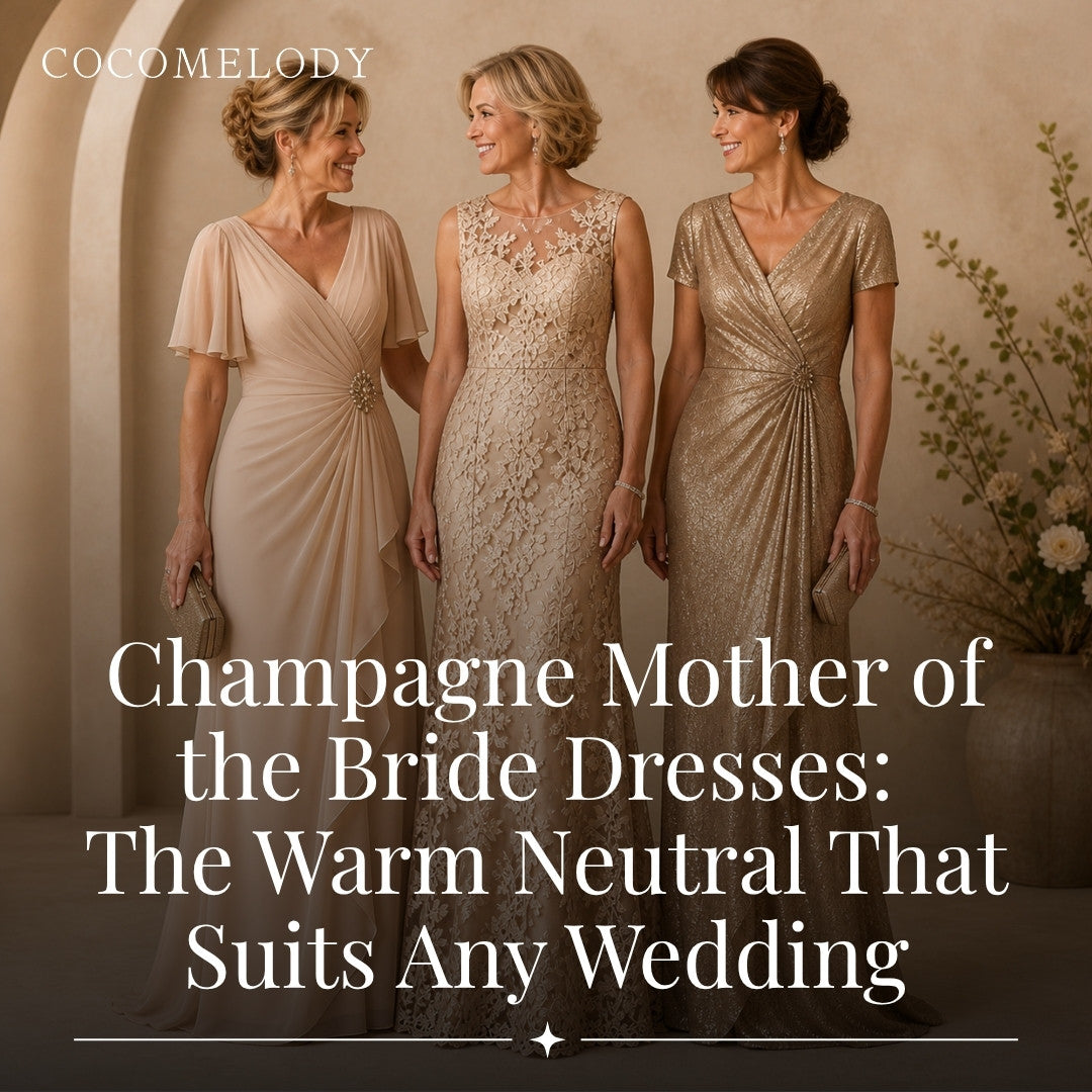 champagne colored dresses for mother of the bride Beaded Cape-Sleeve Jewel Neck Chiffon Maxi Mother Of The Bride Dresses GLS Style Champagne Mother of the Bride