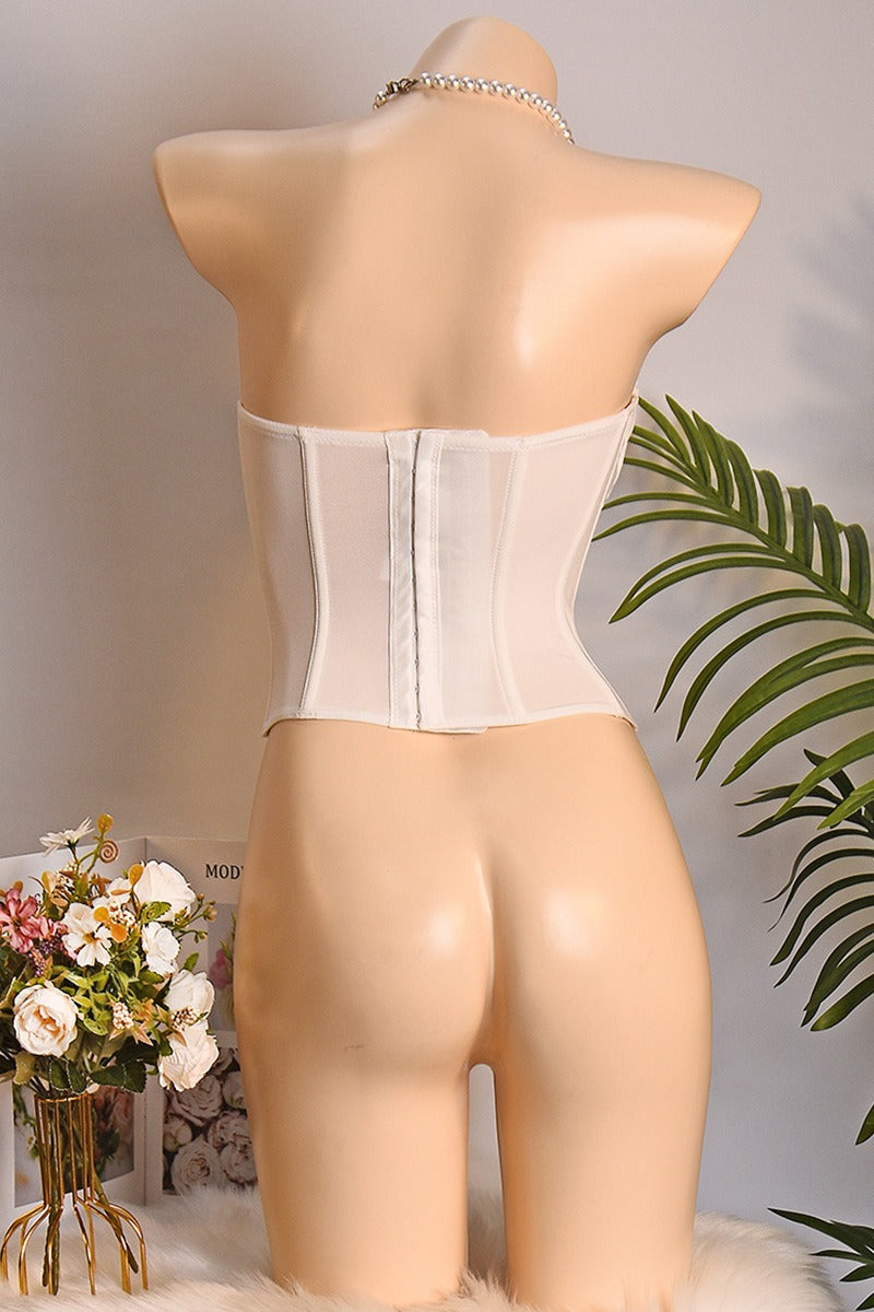 Strapless Backless Corset Bridal Bra 931536941745