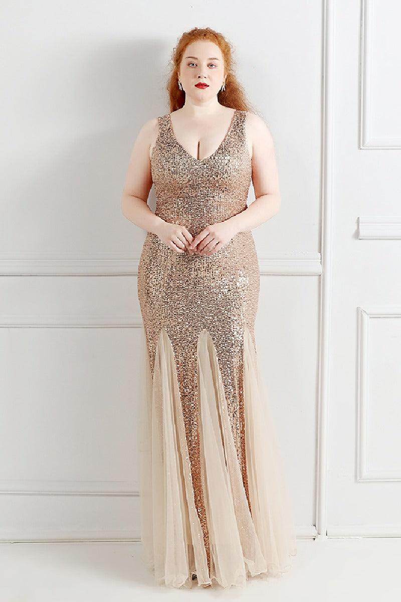 Trumpet-Mermaid Floor Length Evening Dress 647041333367 - COCOMELODY