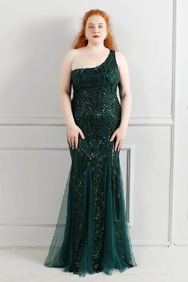 Trumpet-Mermaid Floor Length Evening Dress 647051337472 - COCOMELODY