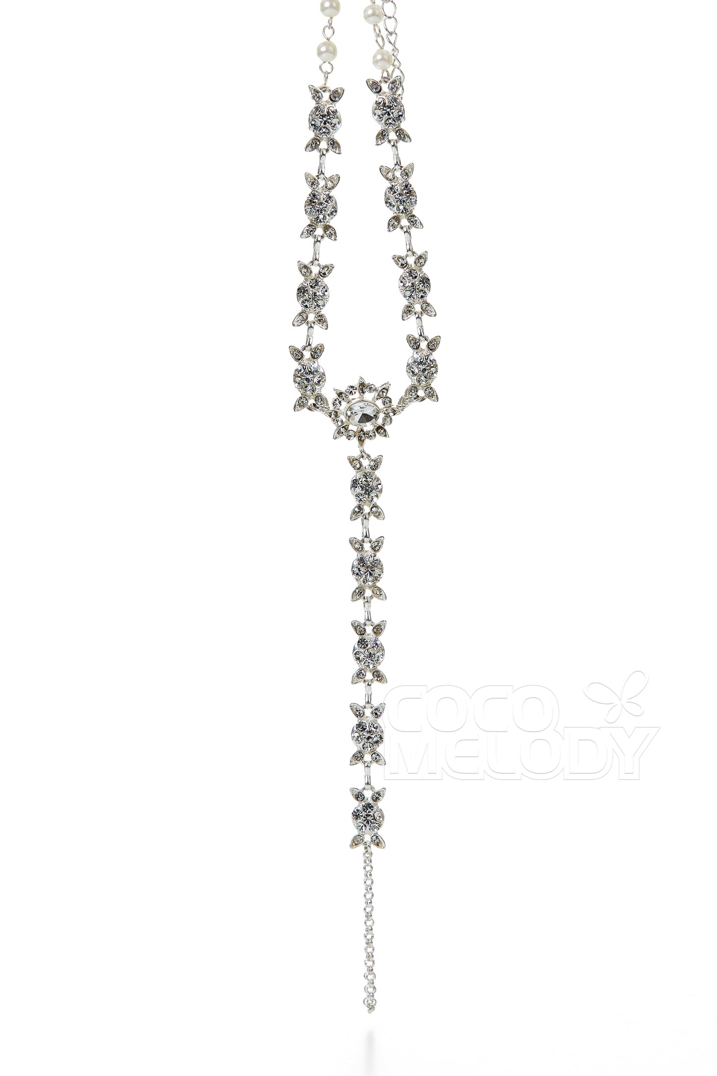 Latest Alloy Rhinestone Anklet JL17002