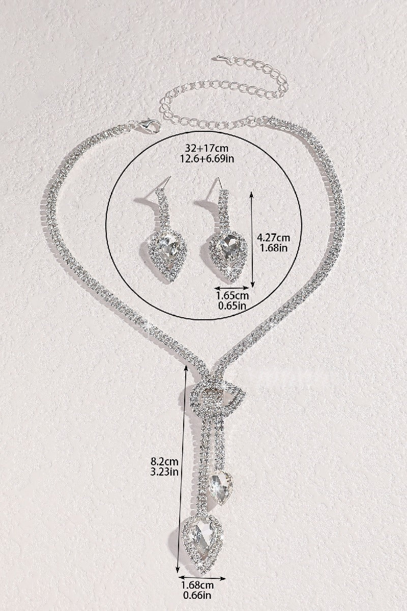 Wedding Earrings/Necklace Jewelry Sets (Set of 2) 752186449074