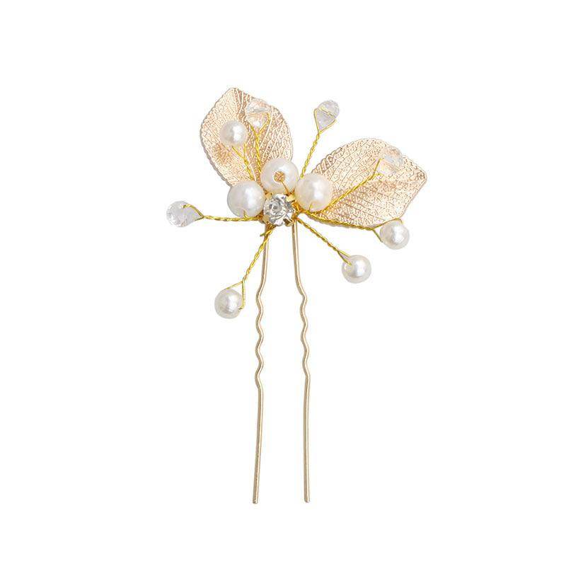 Pearl Bride Hairpins 3 pieces 6 pieces 575550821979 - COCOMELODY