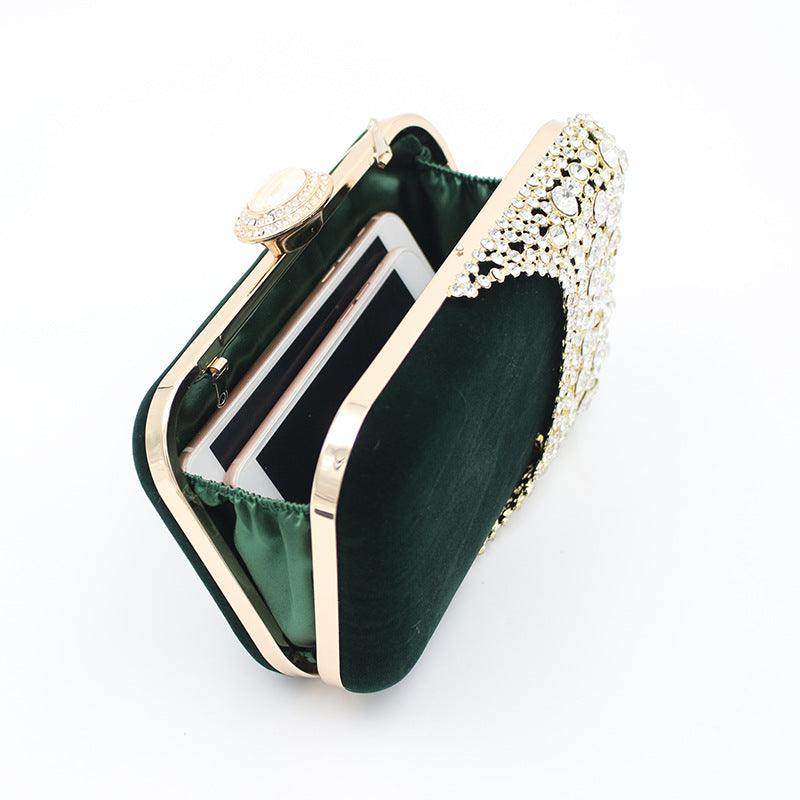Velvet alloy dinner bag 587656808265 - COCOMELODY