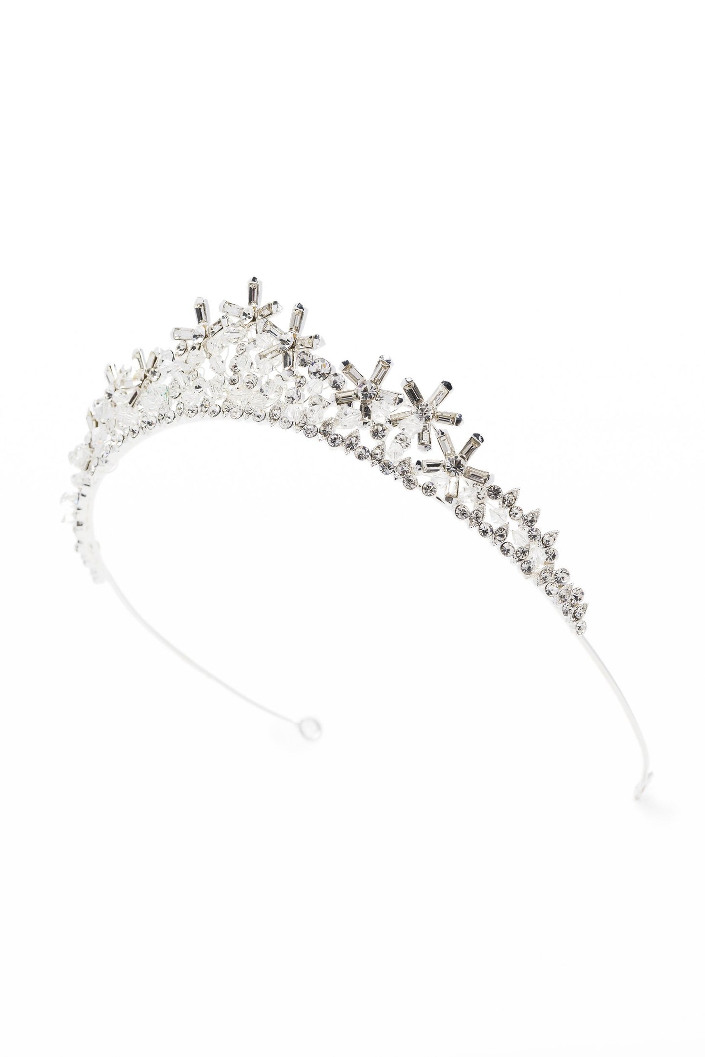 Alloy Tiaras with Crystals CH0367