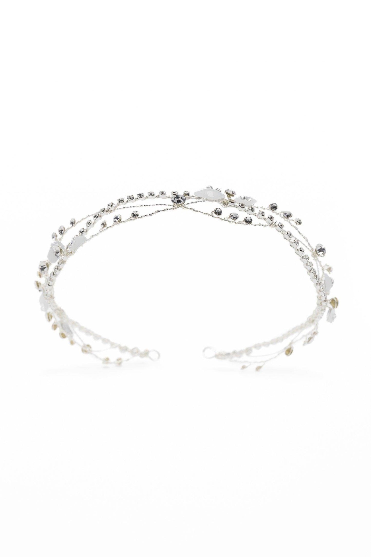 Alloy Headbands with Rhinestone CH0386 - COCOMELODY