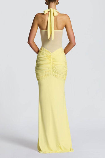 Trumpet-Mermaid Maxi Polyester Semi-Formal Dresses 949331507745 - COCOMELODY