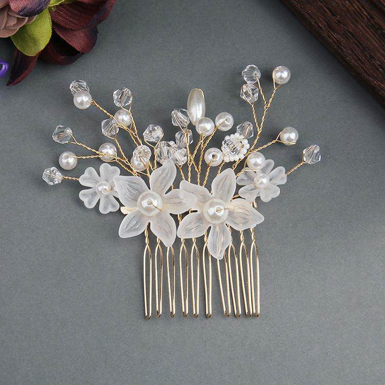Bride Hair Comb Wedding Hair Accessories for Brides 616075663819 - COCOMELODY