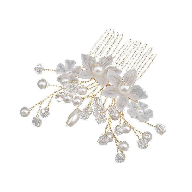 Bride Hair Comb Wedding Hair Accessories for Brides 616075663819 - COCOMELODY