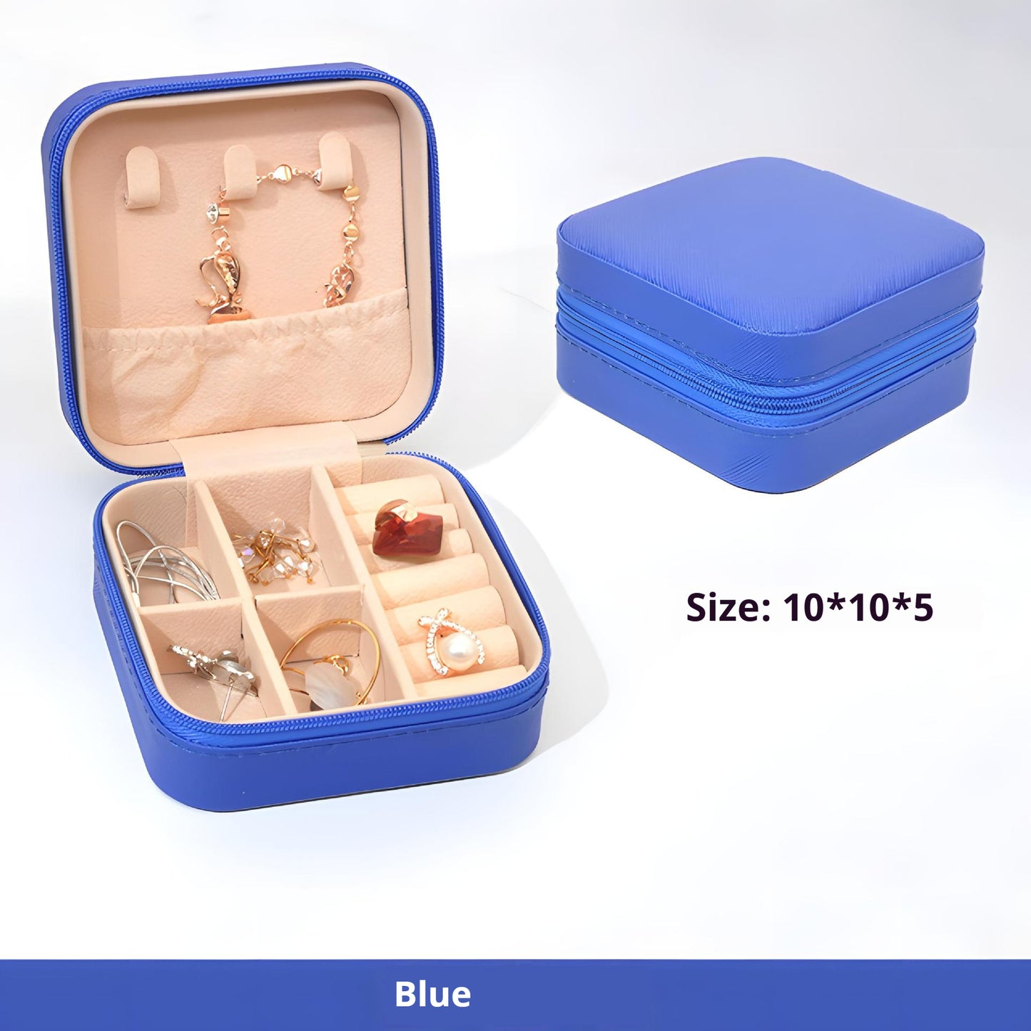 DIY design simple jewelry portable creative jewelry box 836834083360 - COCOMELODY