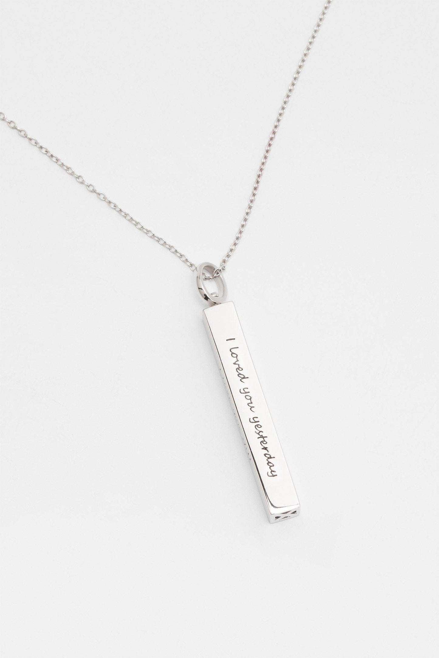 Rhodium plated Necklaces CX0015 - COCOMELODY