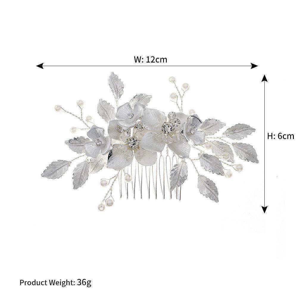 Bride Hair Comb Wedding Hair Accessories for Brides 619724948014 - COCOMELODY