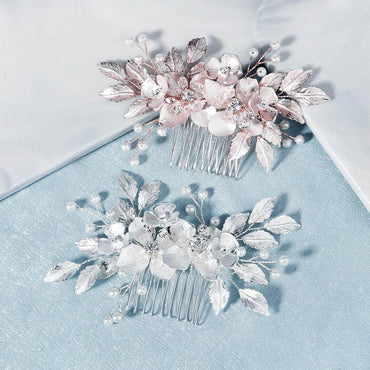 Bride Hair Comb Wedding Hair Accessories for Brides 619724948014 - COCOMELODY