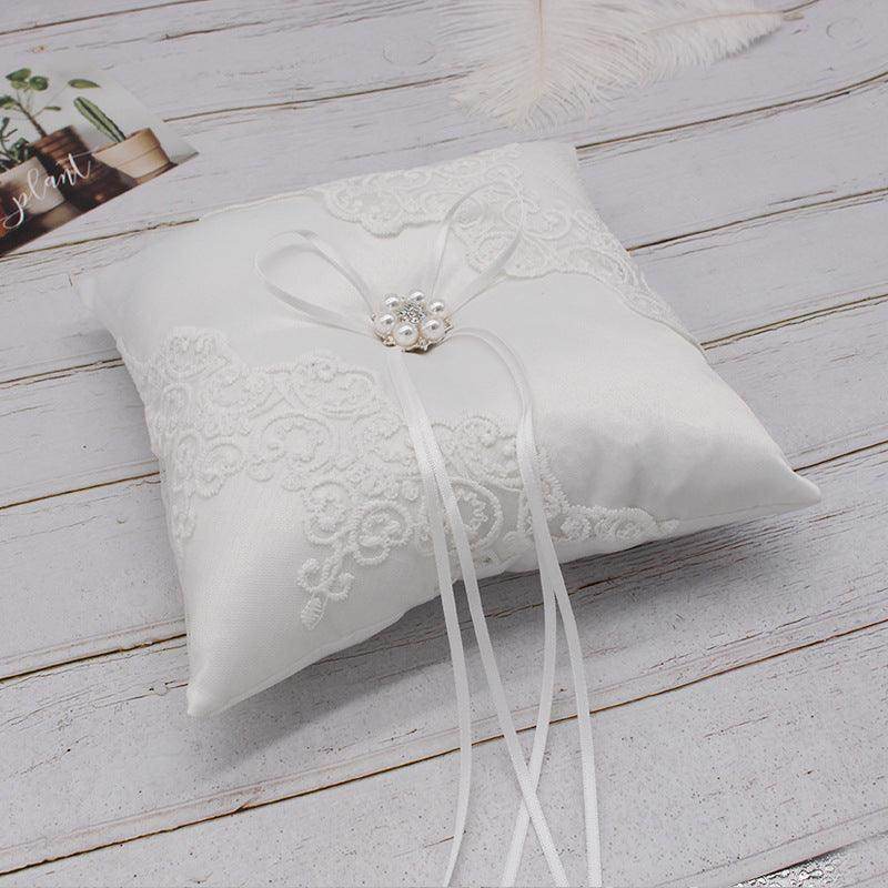 Bow ring support ring pillow 620798847774 - COCOMELODY