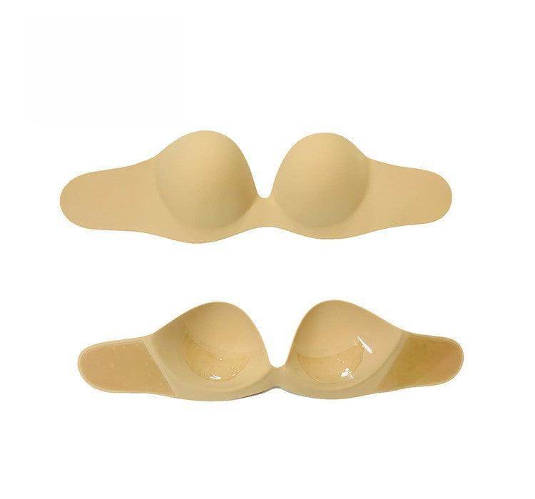 Fashion style silicone bra Young women's evening gown lingerie strapless invisible push-up bra 569429955936 - COCOMELODY