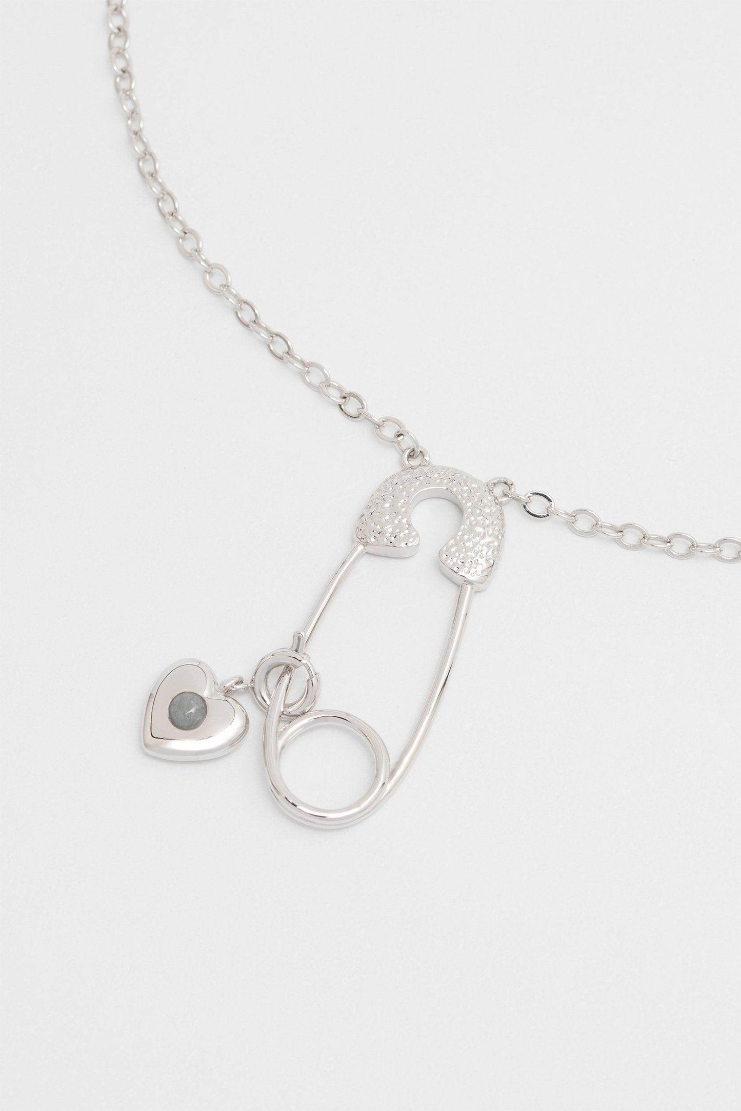 Rhodium plated Necklaces CX0011 - COCOMELODY