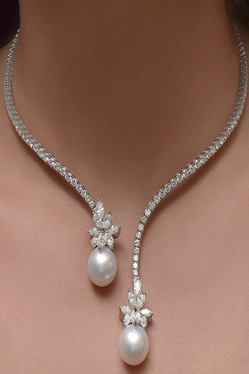 Women's Classic/Elegant With Round Necklaces 897729582823 - COCOMELODY