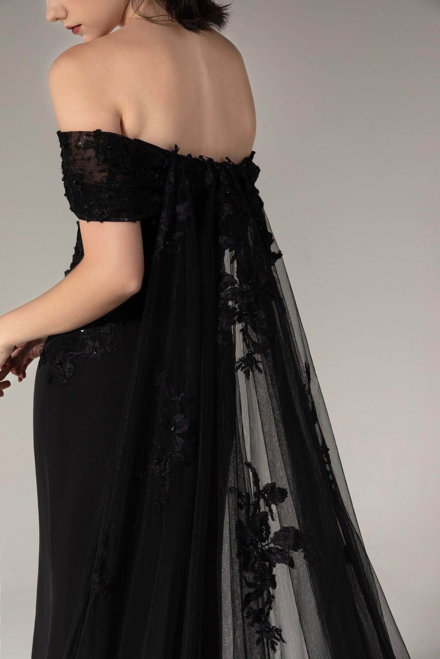 Trumpet-Mermaid Chapel Train Elastic Cloth Wedding Dress CW2492 - COCOMELODY