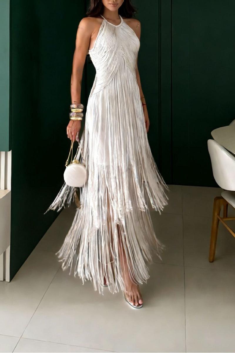 Sheath-Column Knee Length Polyester Wedding Guest Dress 975882433752 - 10 Days / White / S - COCOMELODY