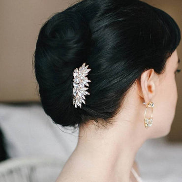 Water diamond hair comb Hair Accessories 850532058500 - COCOMELODY