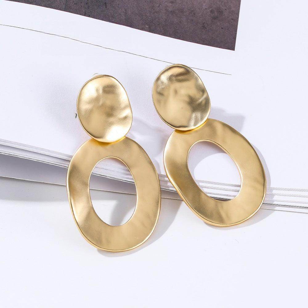 Exquisite small ear clip Fashion atmosphere high sense earrings 630097734987 - COCOMELODY