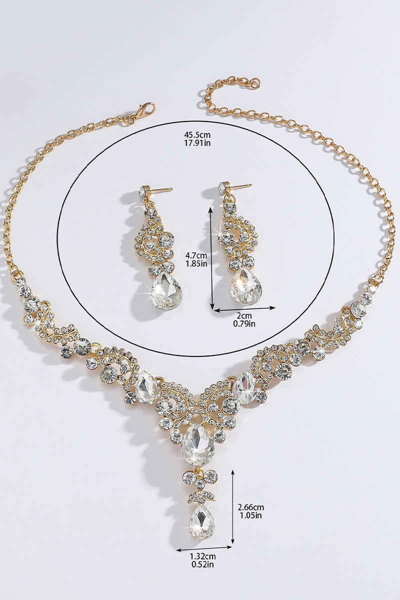 Wedding Earrings/Necklace Jewelry Sets (Set of 2) 780429536142