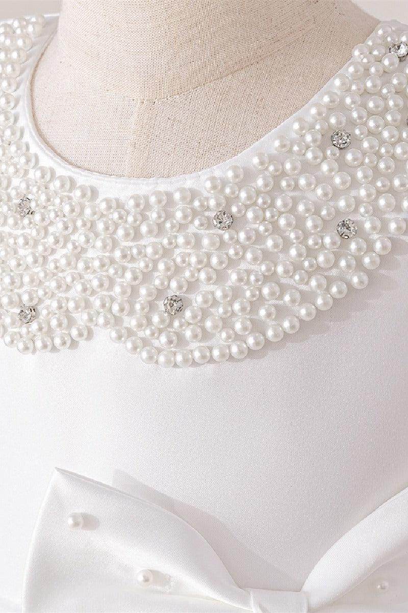 A-Line Knee Length Flower Girl Dress 811884333392 - COCOMELODY