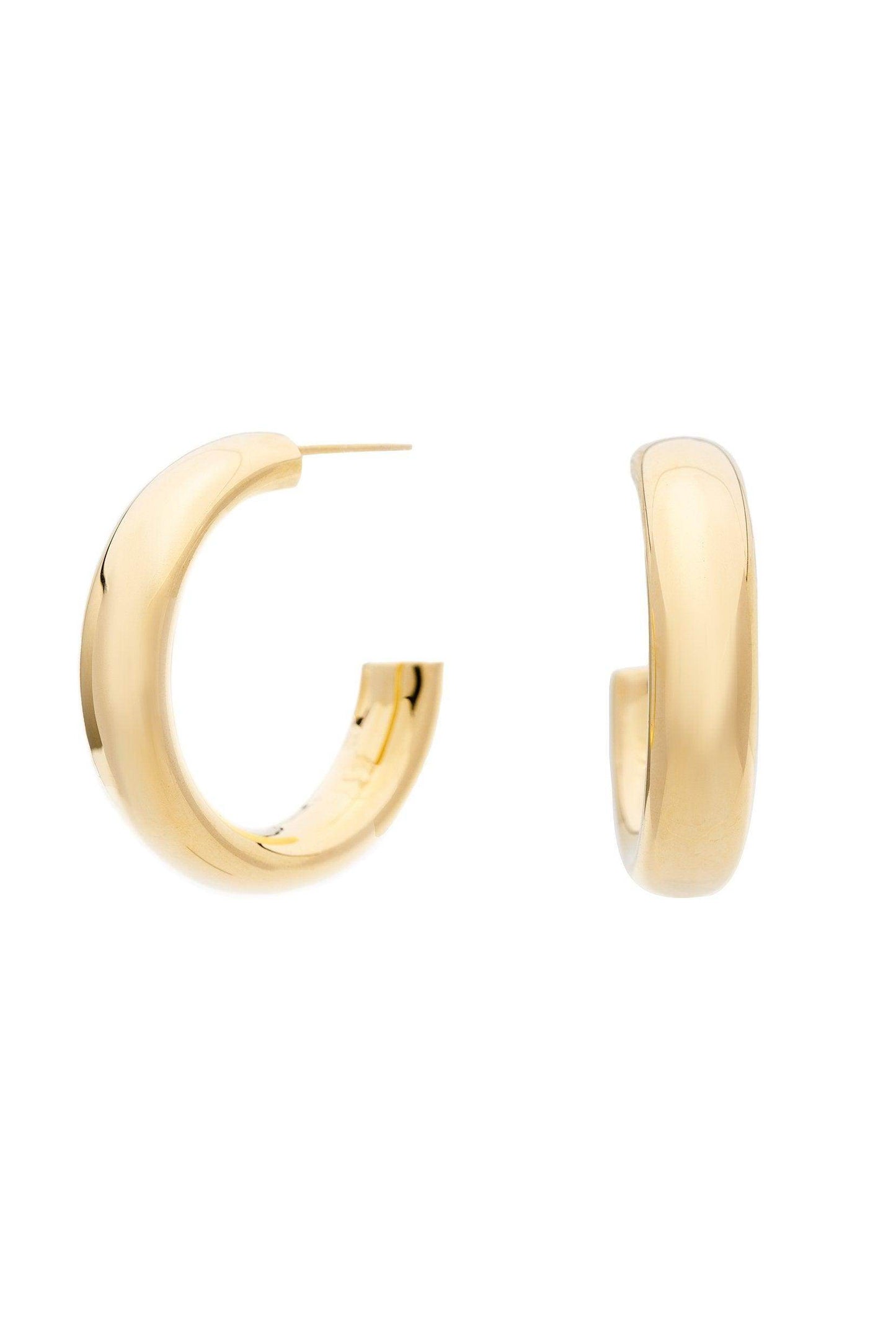 Yellow Gold Plated Earrings CE0100 - COCOMELODY