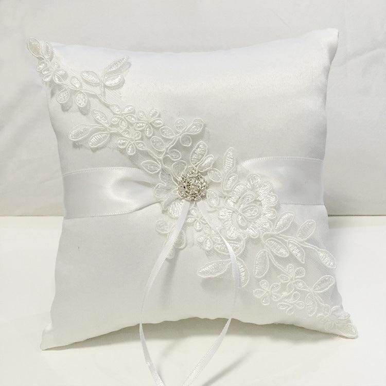 Lace ring box ring pillow 586142557689 - COCOMELODY