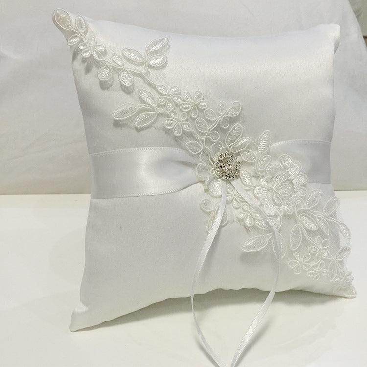 Lace ring box ring pillow 586142557689 - COCOMELODY