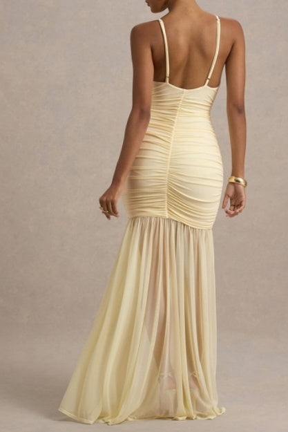 Mermaid Maxi Stretch Formal Evening Dresses 937452234687