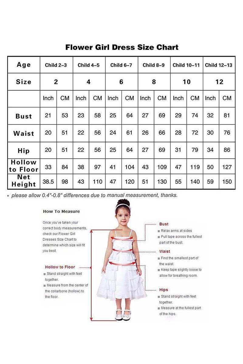 A-Line V-Neck Sleeveless Tulle Sweep-Brush Train Flower Girl Dresses 915121553468 - COCOMELODY