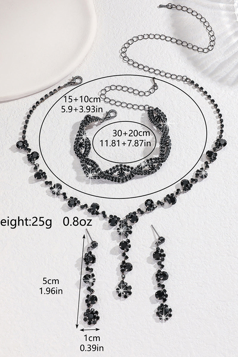 Wedding Earrings/Necklace Jewelry Sets (Set of 3) 778205197964