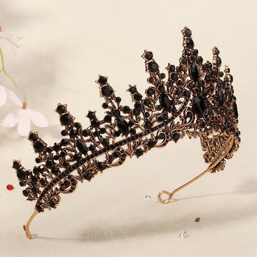 Alloy Tiaras with Rhinestone 908759066657 - COCOMELODY