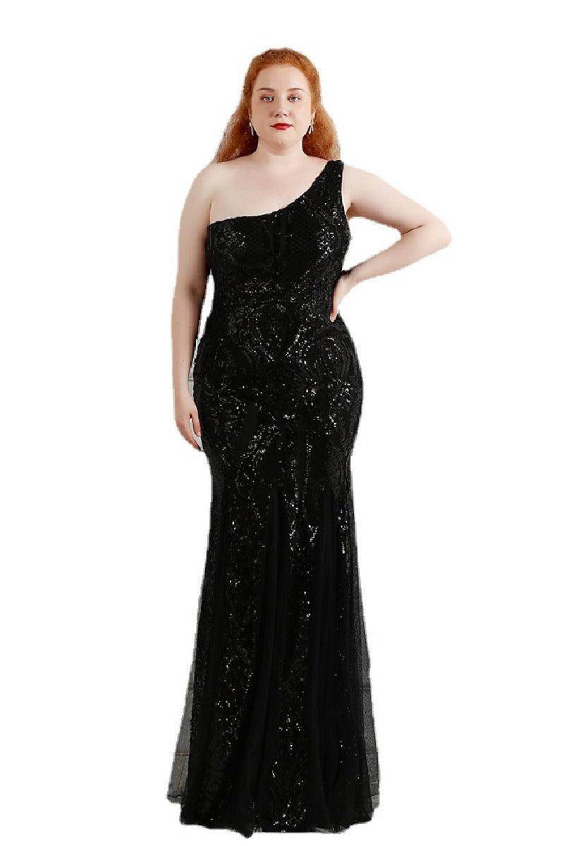 Trumpet-Mermaid Floor Length Evening Dress 647051337472 - COCOMELODY