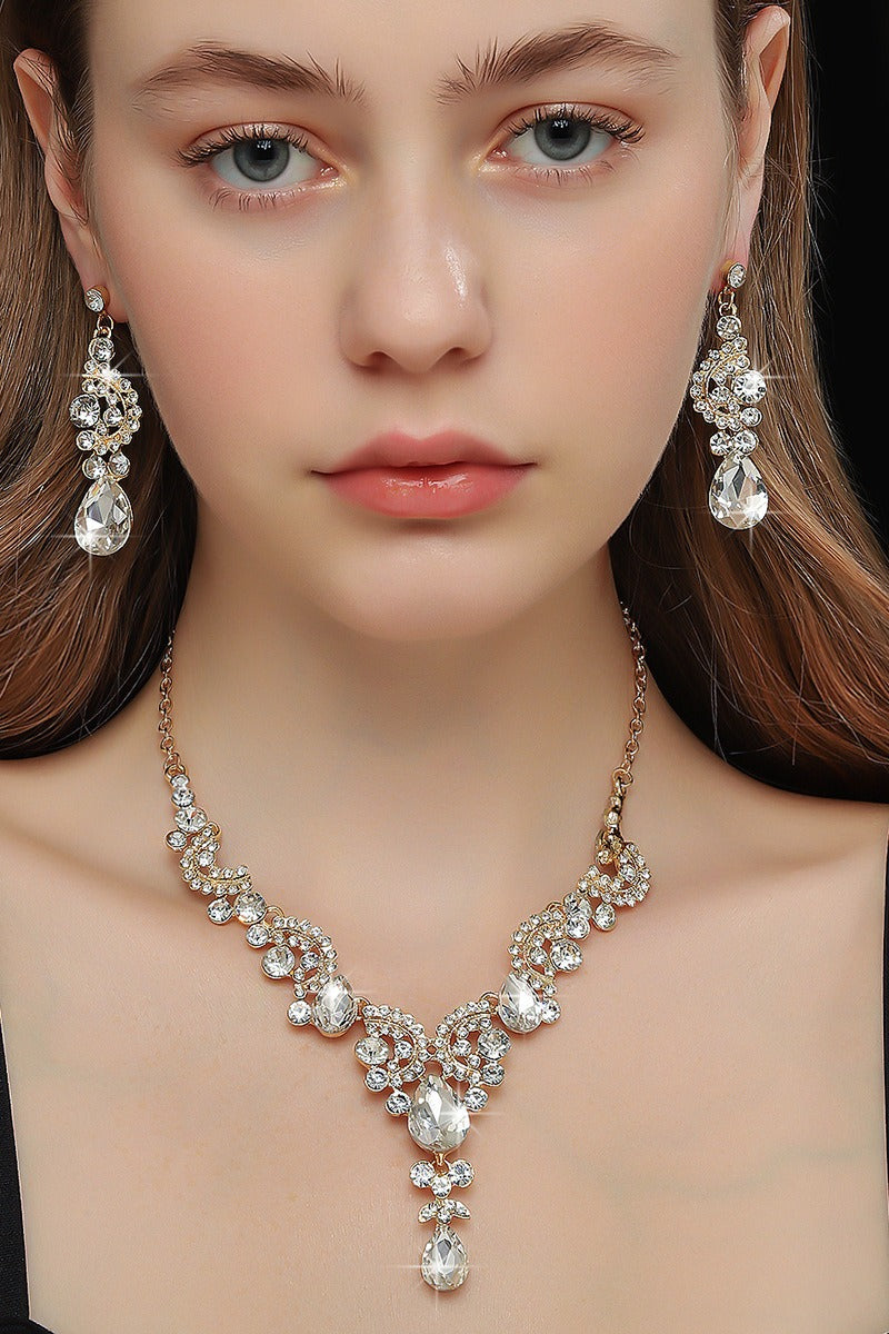 Wedding Earrings/Necklace Jewelry Sets (Set of 2) 780429536142