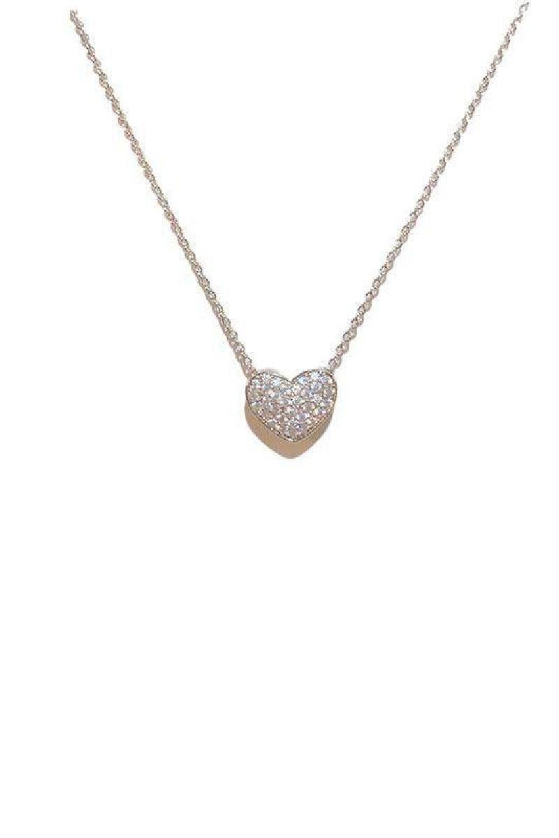 Double sided micro shell set love lock necklace 716747388121 - 7 Days / Silver - COCOMELODY
