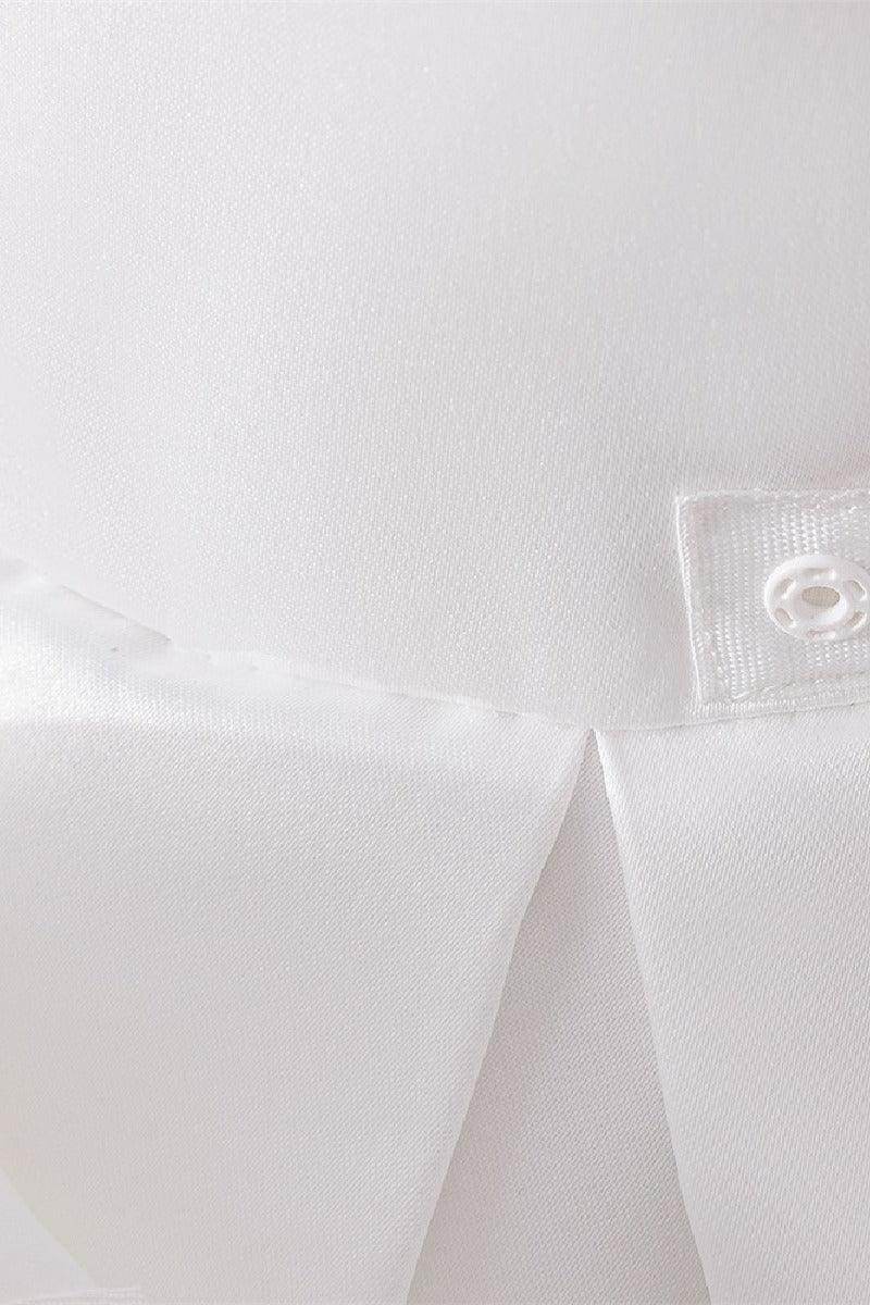 A-Line Knee Length Flower Girl Dress 811884333392 - COCOMELODY