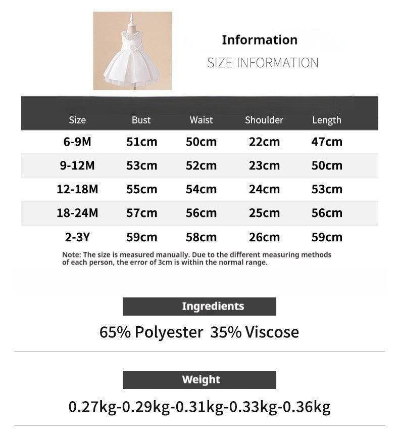 A-Line Knee Length Flower Girl Dress 811884333392 - COCOMELODY