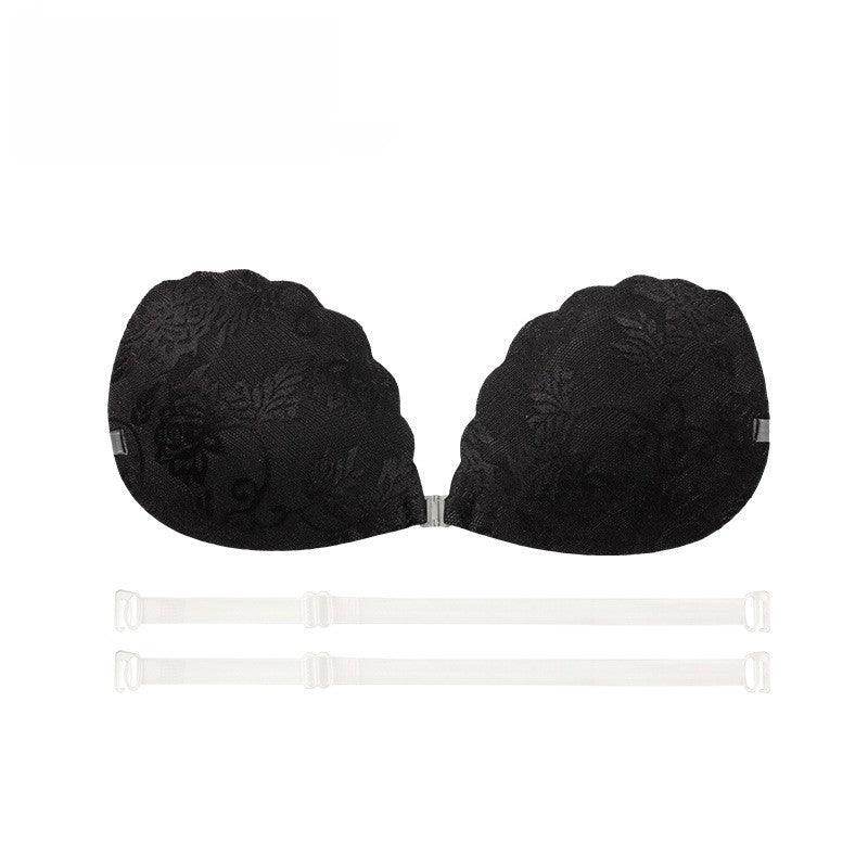 Breast patch female wedding dress with lace breast patch to hold up small chest display large breathable bra invisible underwear 810018057394 - COCOMELODY