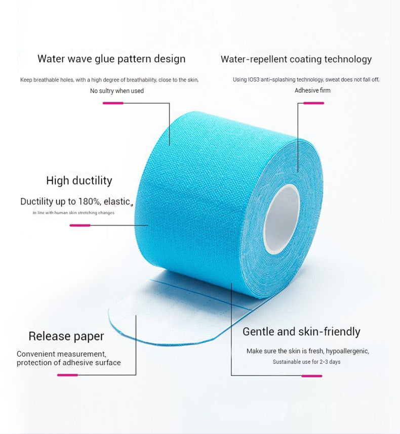 Disposable free size breast tape Anti-sweat breathable gathering anti-sag invisible lift tape for wedding dress with anti-slip bandage 695004683874 - COCOMELODY