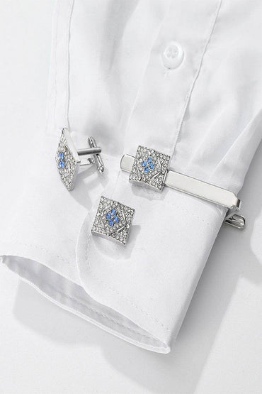 Men's 2-Piece Copper Cufflinks 776479968458 - COCOMELODY