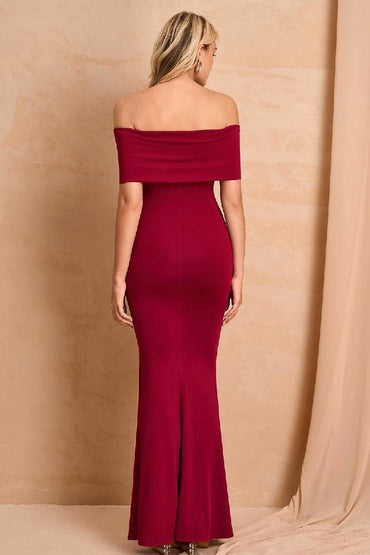 Sheath-Column Elastic Cloth Maxi Formal Wedding Guest Dresses B0FL2J69MM - COCOMELODY