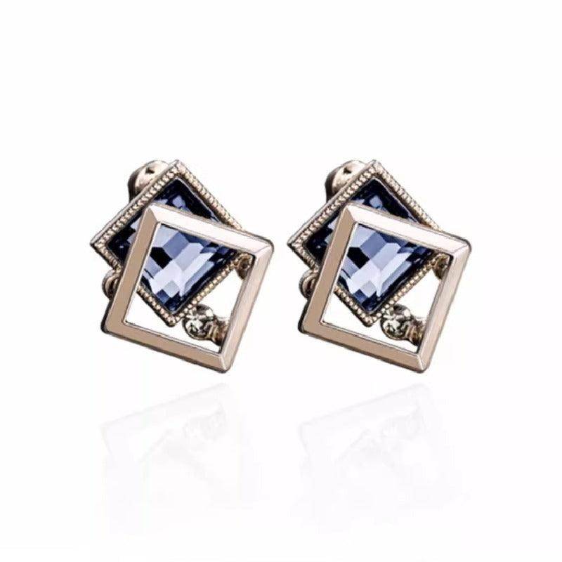 Earrings silver studs sterling silver for women 563384229720 - COCOMELODY