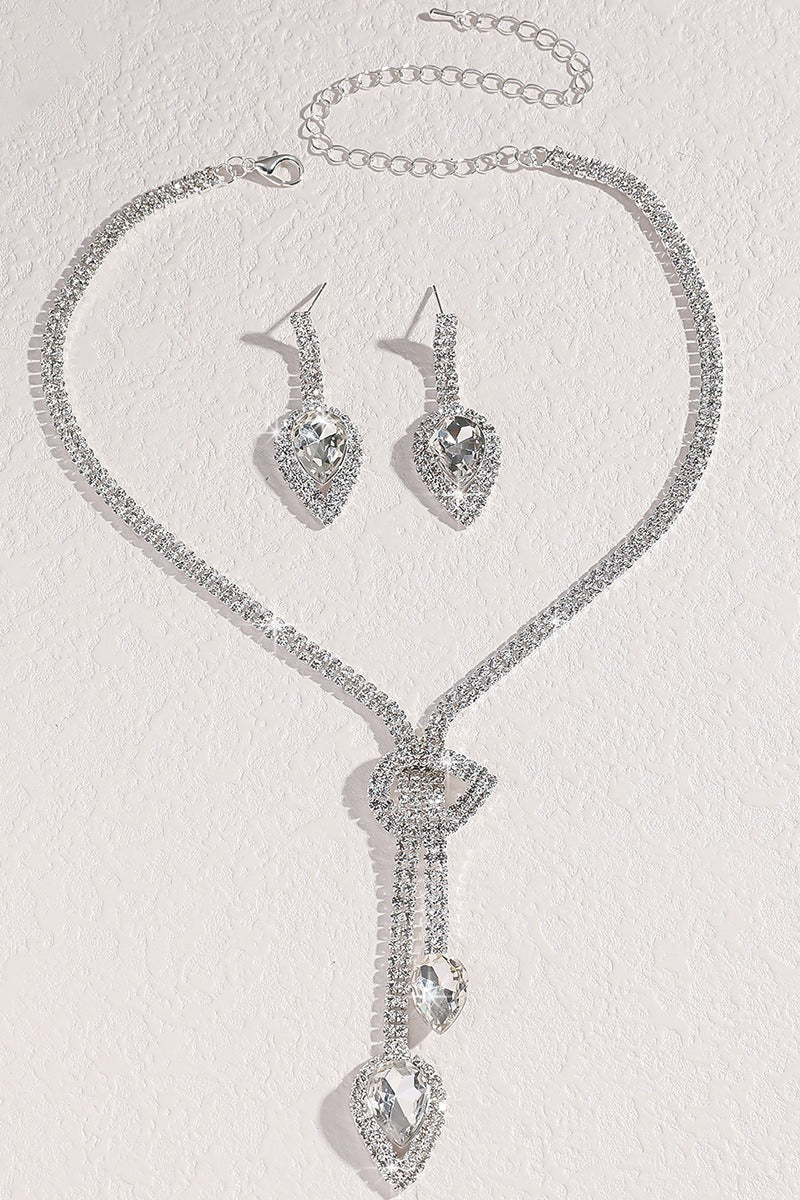 Wedding Earrings/Necklace Jewelry Sets (Set of 2) 752186449074