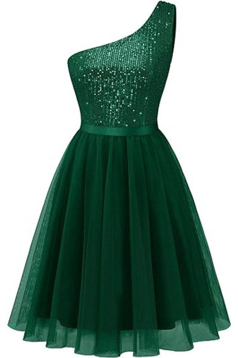 A-Line Mini Tulle Homecoming Dress 836632328295 - COCOMELODY