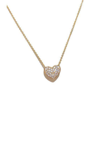 Double sided micro shell set love lock necklace   716747388121