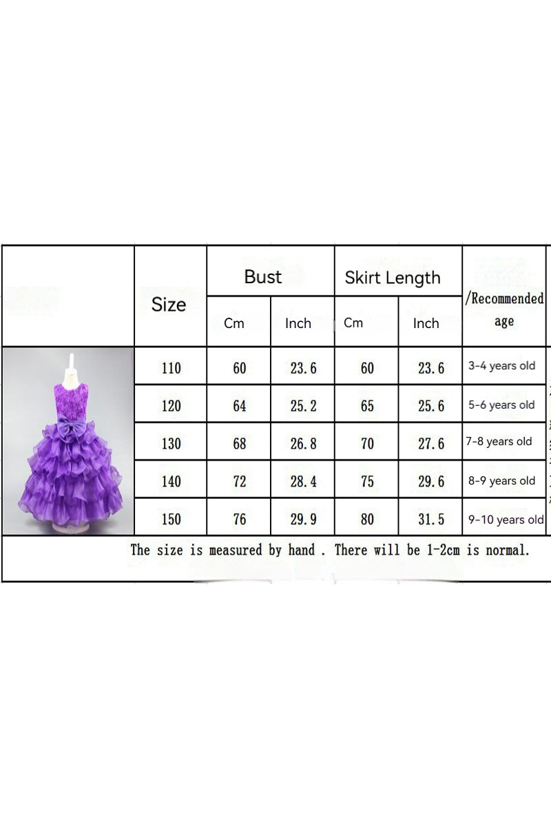 Ball Gown Scoop Neck Sleeveless Mini Organza Flower Girl Dresses 547048188211 - COCOMELODY