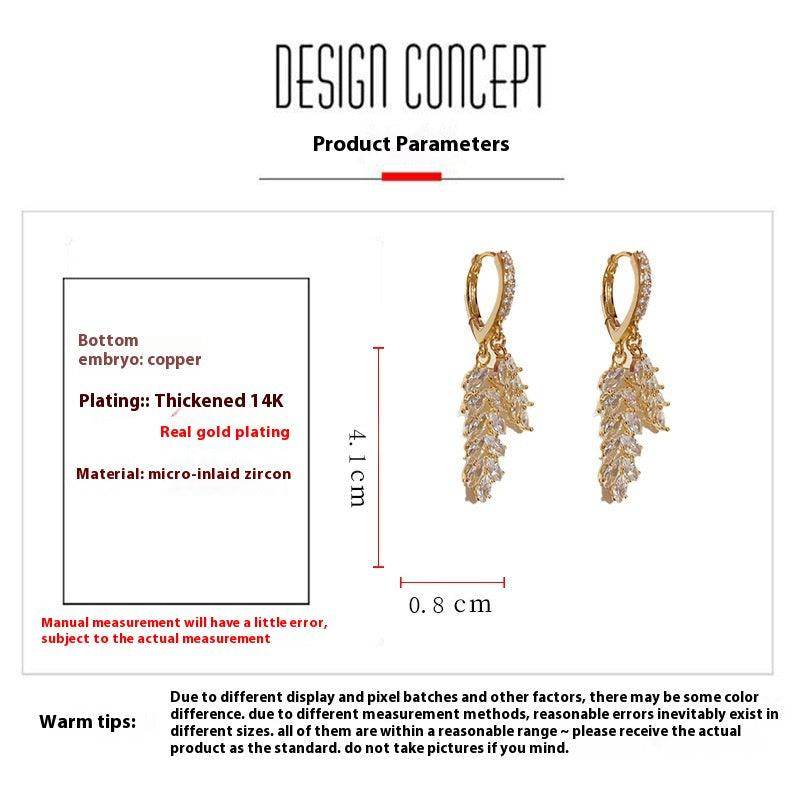 Earrings Bright Nebula Zircon Pearl Earrings 748956093496 - COCOMELODY