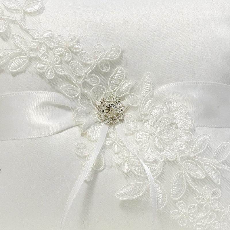 Lace ring box ring pillow 586142557689 - COCOMELODY